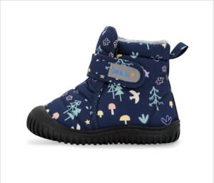 Jan & Jul Kids Winter Boots, Size 6 | Navy Forest